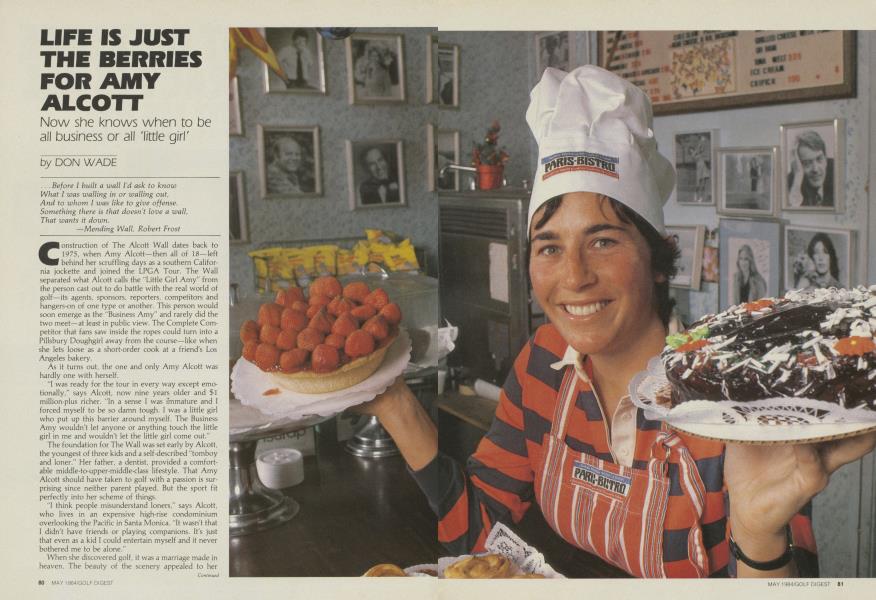 LIFE IS JUST THE BERRIES FOR AMY ALCOTT