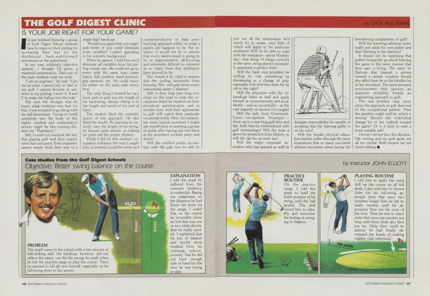 THE GOLF DIGEST CLINIC