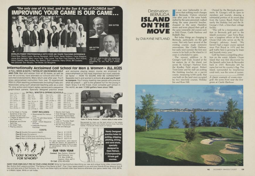 ISLAND ON THE MOVE