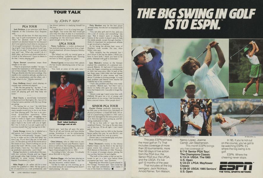 Tour Talk