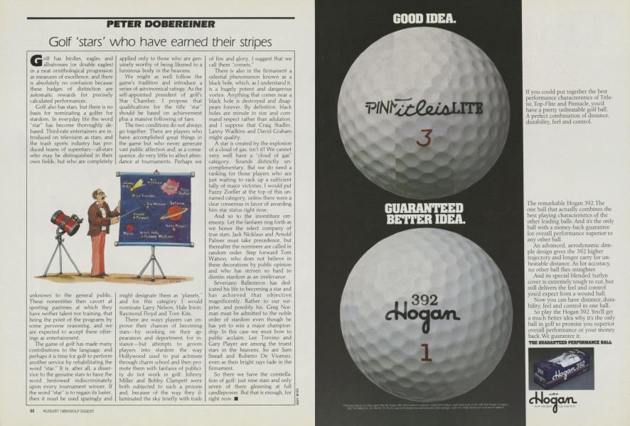 Golf 'Stars' Who Have Earned Their Stripes