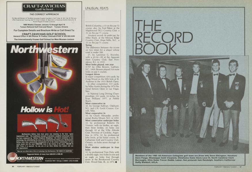 THE RECORD BOOK