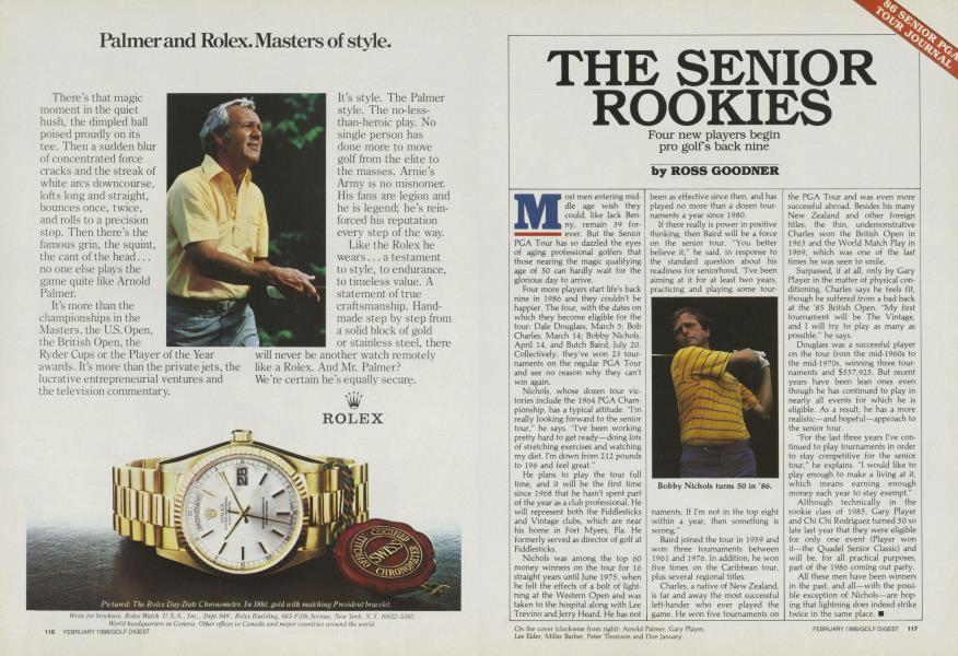 THE SENIOR ROOKIES