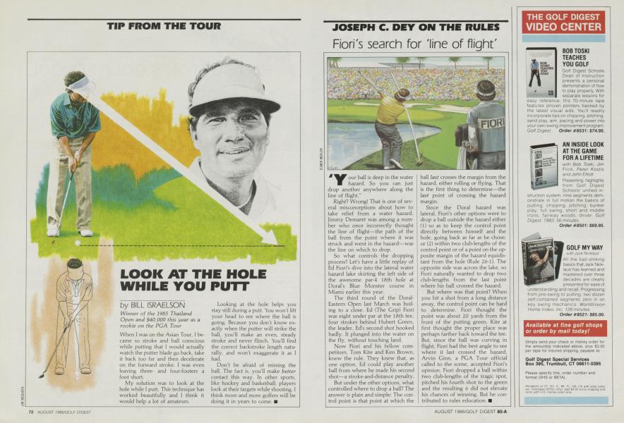 JOSEPH C. DEY ON THE RULES