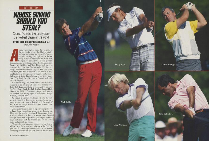 WHOSE SWING SHOULD YOU STEAL?