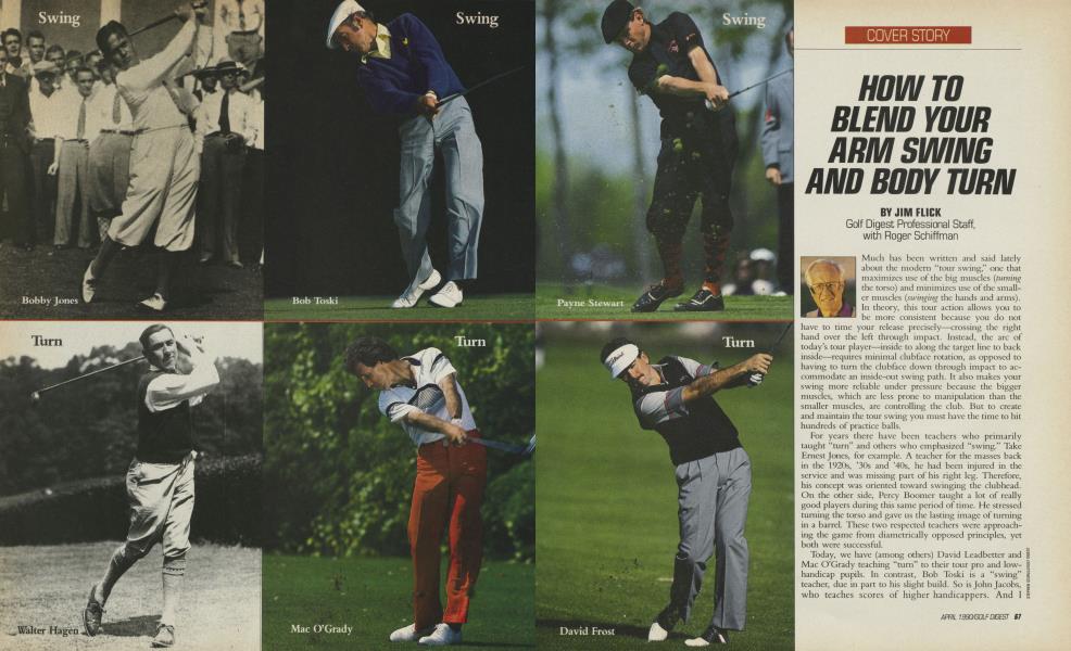 HOW TO BLEND YOUR ARM SWING AND BODY TURN