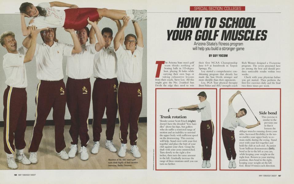 HOW TO SCHOOl YOUR GOLF MUSCLES