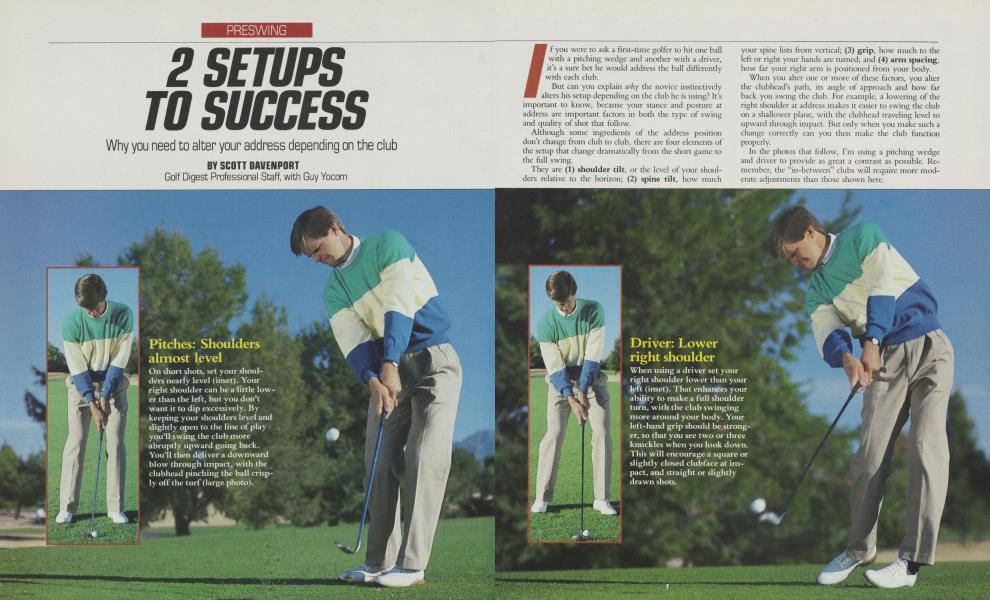 2 SETUPS TO SUCCESS