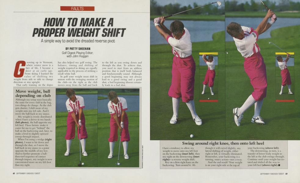 HOW TO MAKE A PROPER WEIGHT SHIFT