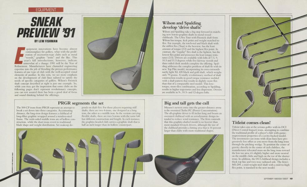 SNEAK PREVIEW '91