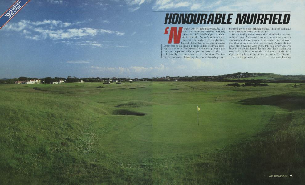HONOURABLE MUIRFIELD