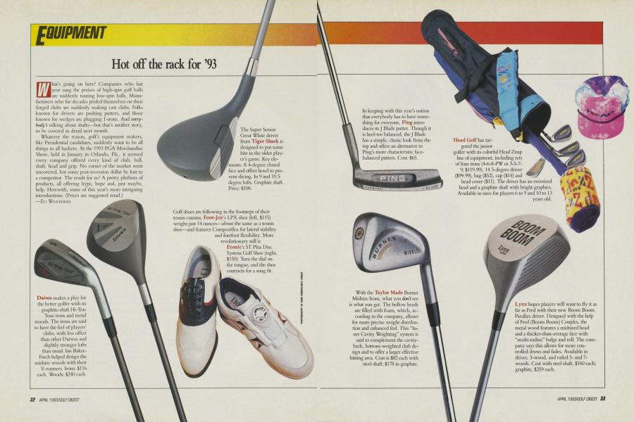 Hot off the rack for '93
