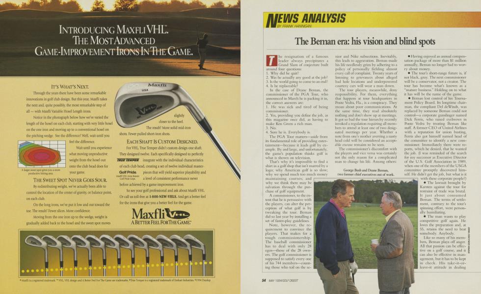 The Beman era: his vision and blind spots