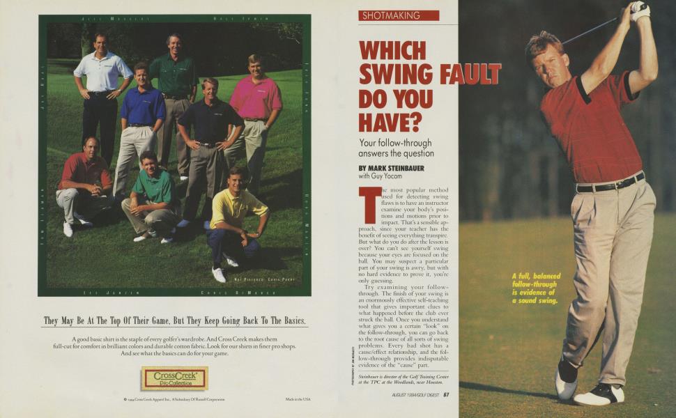 WHICH SWING FAULT DO YOU HAVE?