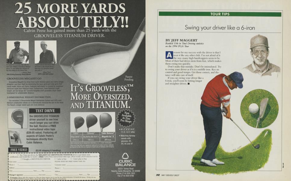 Swing your driver like a 6-iron