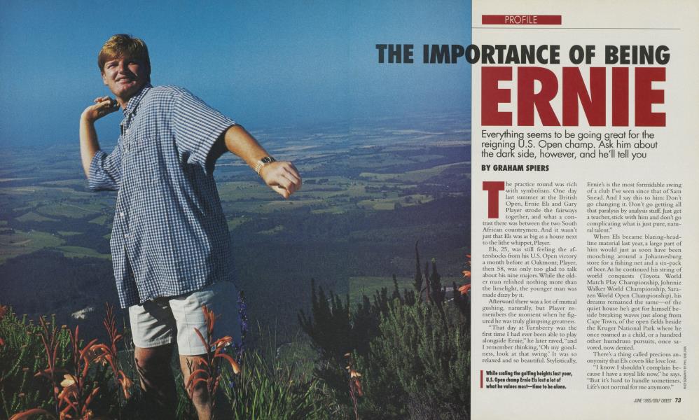 THE IMPORTANCE OF BEING ERNIE