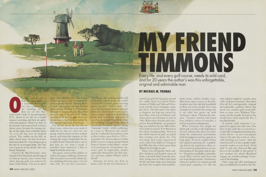 MY FRIEND TIMMONS