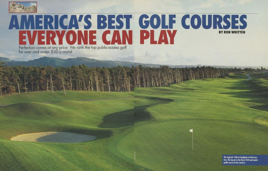 AMERICA'S BEST GOLF COURSES EVERYONE CAN PLAY