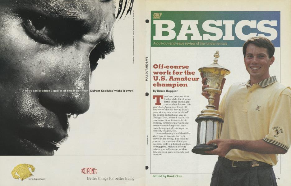 Off-course work for the U.S. Amateur champion