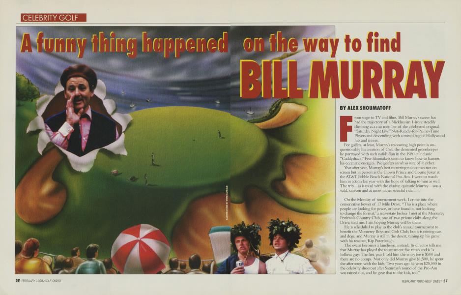 A funny thing happened on the way to find BILL MURRAY