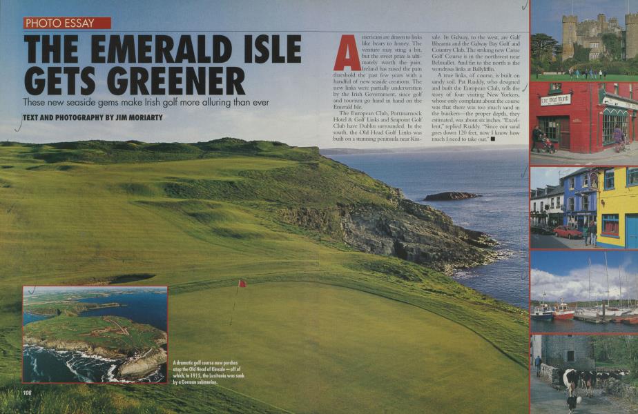 THE EMERALD ISLE GETS GREENER