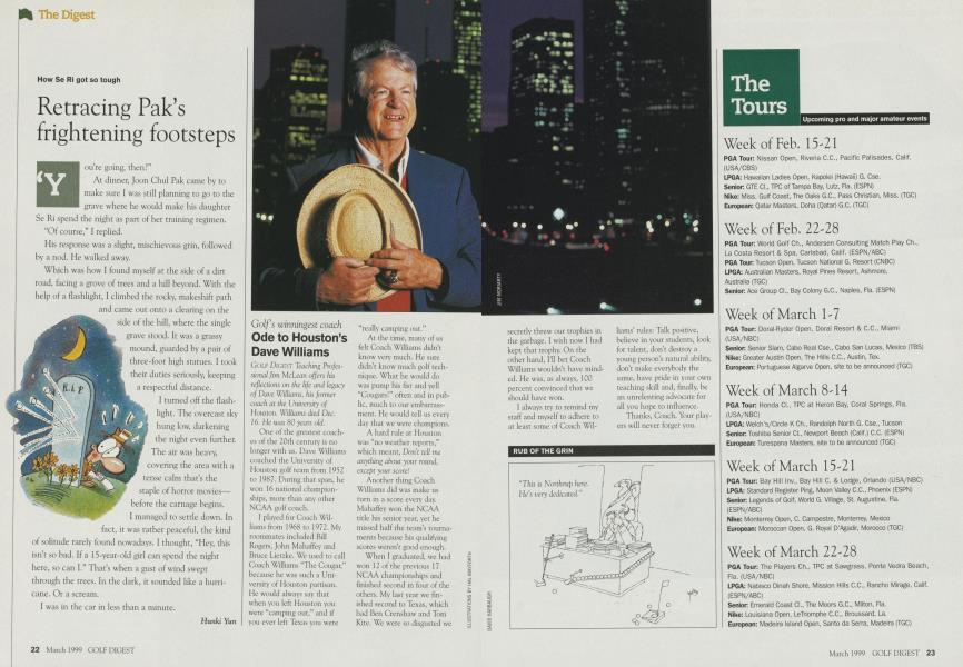 Ode to Houston’s Dave Williams