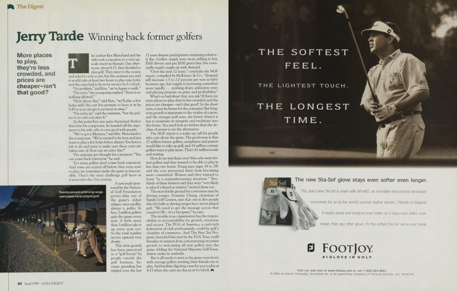 Winning back former golfers
