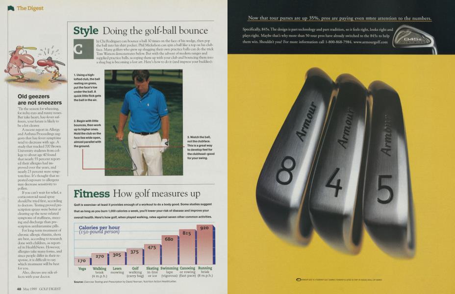 How golf measures up