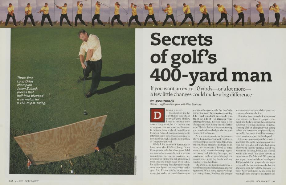 Secrets of golf's 400-yard man