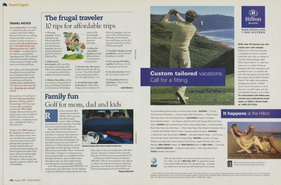 Golf for mom, dad and kids