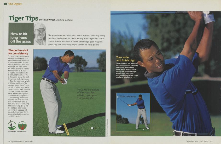 How to hit long irons off the grass