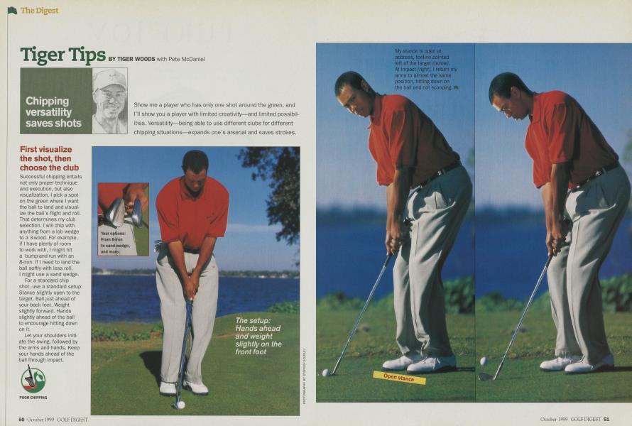 Chipping versatility saves shots