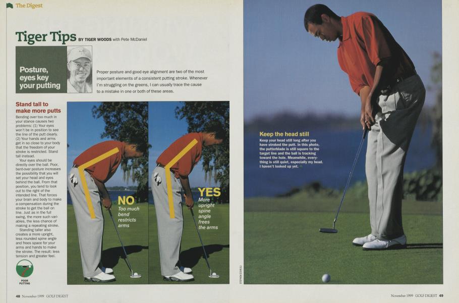 Posture, eyes key your putting