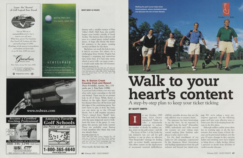 Walk to your heart's content