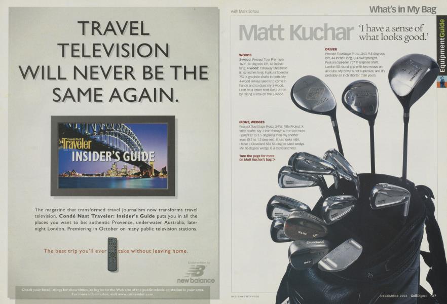 What's in My Bag: Matt Kuchar