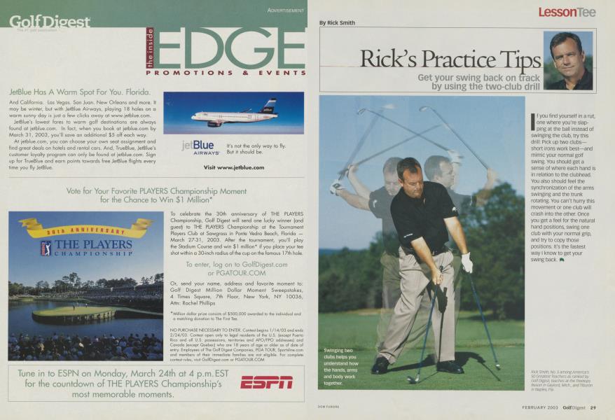 Rick's Practice Tips