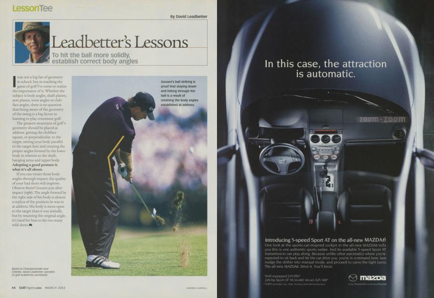 Leadbetter's Lessons