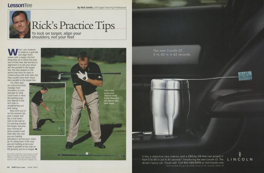 Rick's Practice Tips