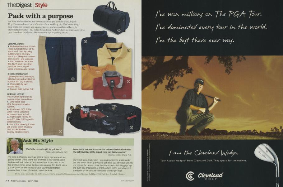 Pack with a purpose