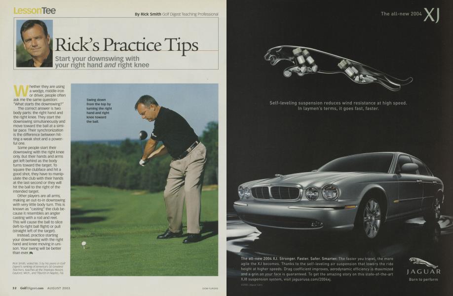 Rick's Practice Tips