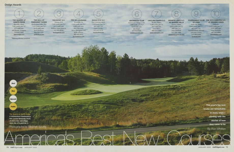 America's Best New Courses