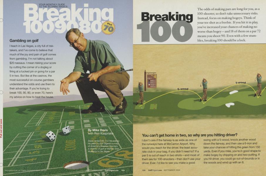 Gambling on golf
