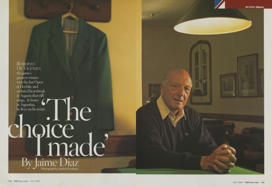 'The choice I made'