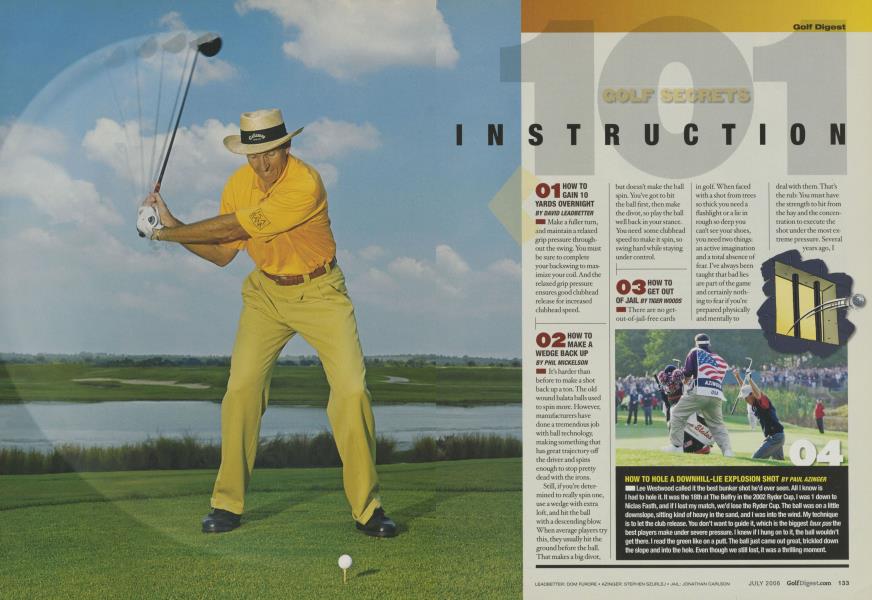 Golf Secrets 101: Instruction