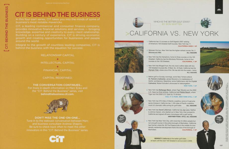 CALIFORNIA VS. NEW YORK