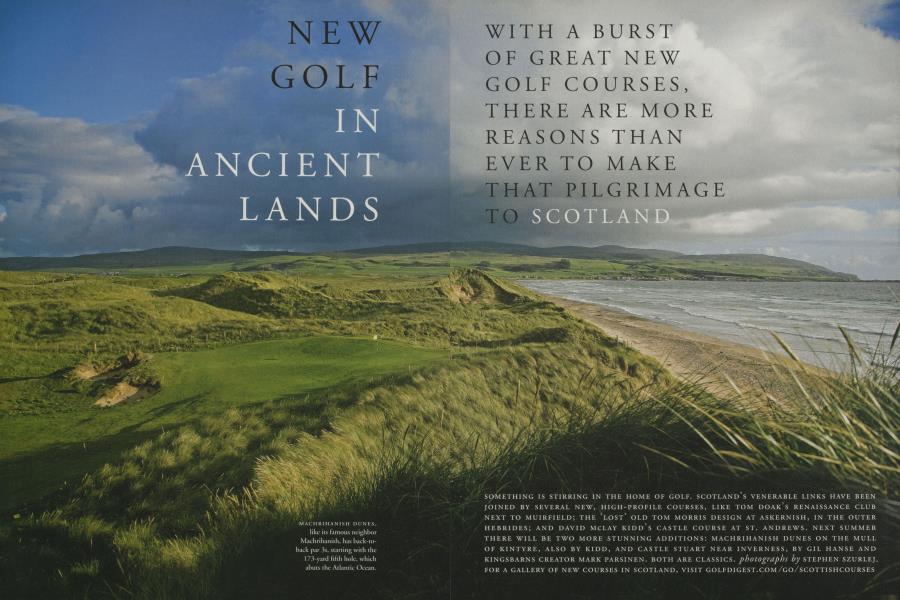 NEW GOLF IN ANCIENT LANDS