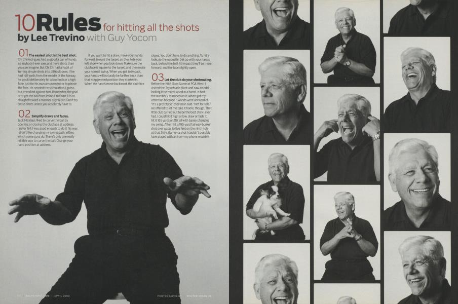 10 Rules for hitting all the shots