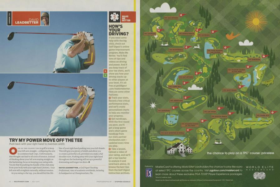 TRY MY POWER MOVE OFF THE TEE