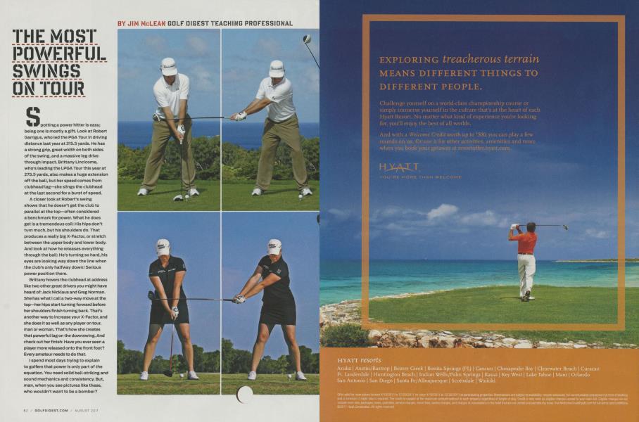 THE MOST POWERFUL SWINGS ON TOUR