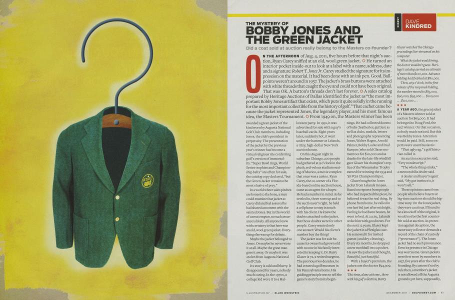 THE MYSTERY OF BOBBY JONES AND THE GREEN JACKET